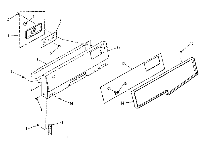 Backguard section