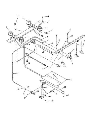 Burner section