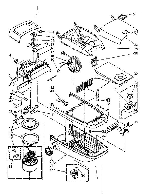 Vacuum cleaner parts