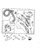 Hose and attachment parts