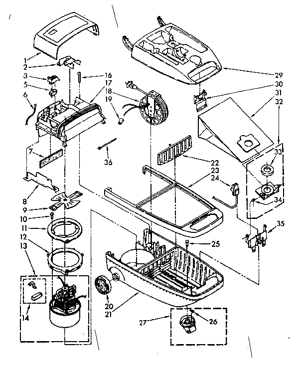 VACUUM CLEANER PARTS
