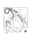 Hose and attachment parts