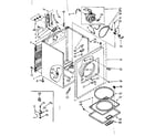 Kenmore 11086467900 cabinet parts diagram
