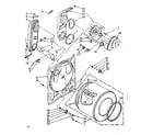Kenmore 11087467600 bulkhead parts diagram