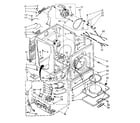 Kenmore 11087467900 cabinet parts diagram