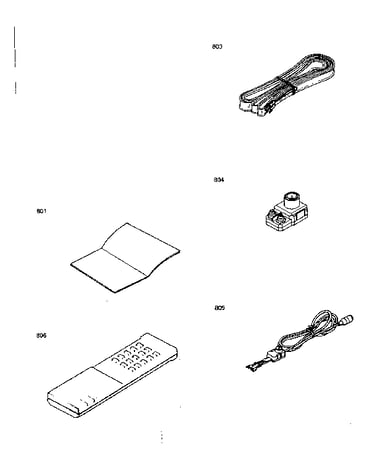 Accessories parts