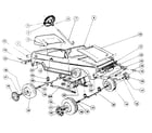 Power Wheels 5581 replacement parts diagram
