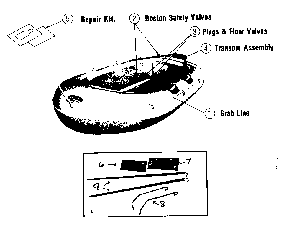 Free spirit 4-man boat