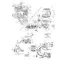 Briggs & Stratton 400707 (0126-01 - 0126-01) air cleaner and carburetor diagram