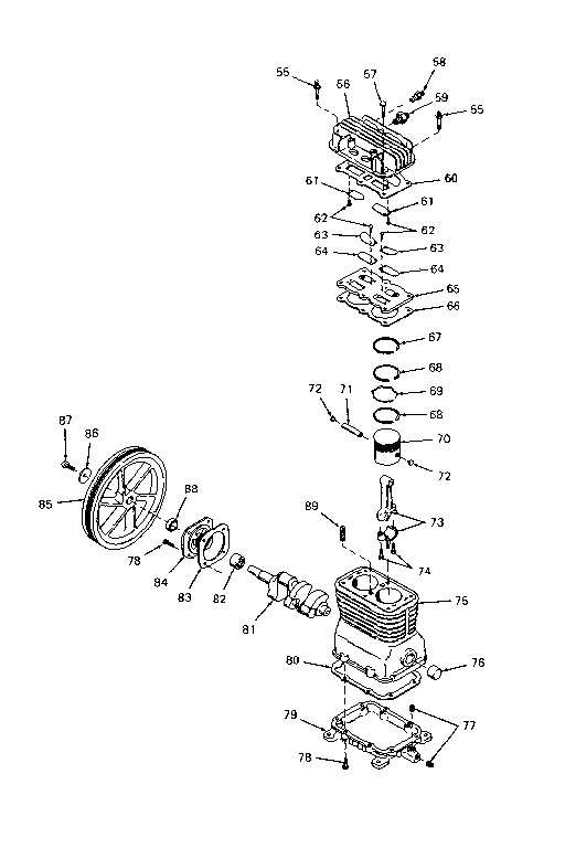 Compressor pump diagram