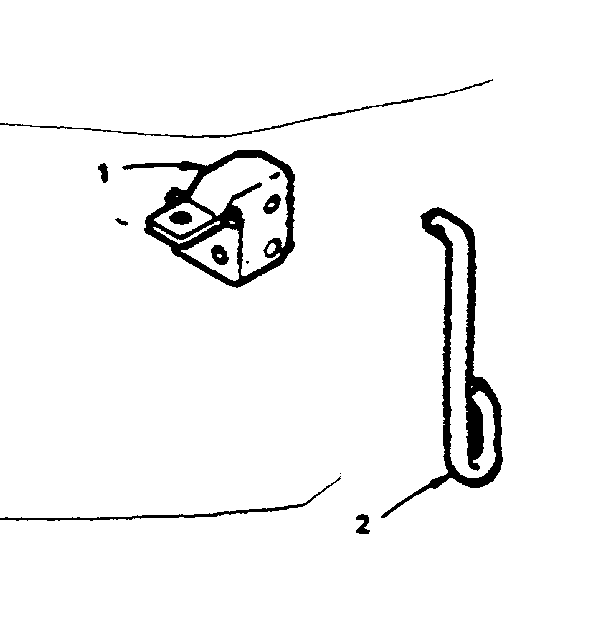Mower lift bracket and lift link replacement kit 110095x