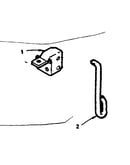 Mower lift bracket and lift link replacement kit 110095x