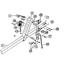 Sears 371619960 winch assembly diagram