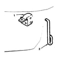 Craftsman 917255730 mower lift bracket and lift link replacement kit 110095x diagram