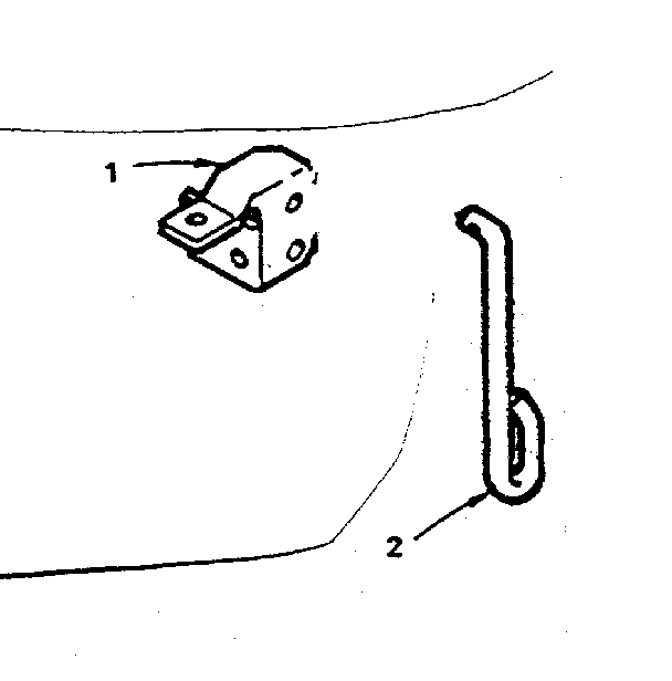Mower lift bracket and lift link replacement kit 110095x