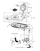 Washer drive system, pump