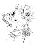 Dryer motor, blower, belt