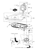Washer drive system, pump