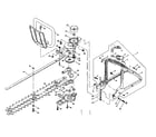 Craftsman 636796670 handle assembly diagram