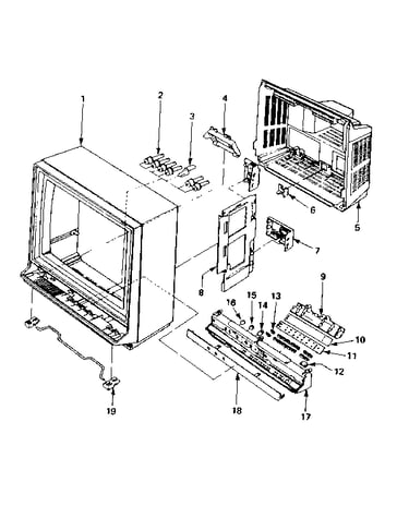 Cabinet parts list