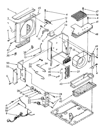 Air flow and control parts
