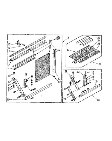 Accessory kit parts