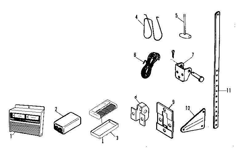 Installation parts