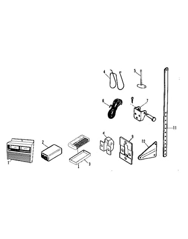 Installation parts