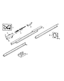 Rail assembly parts