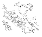 Craftsman 358358850 handle assembly diagram