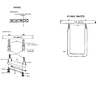 Sears 512720661 swing and trapeze assembly diagram