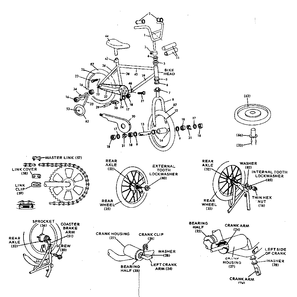 Replacement parts