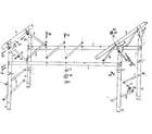 Sears 786722310 frame assembly diagram