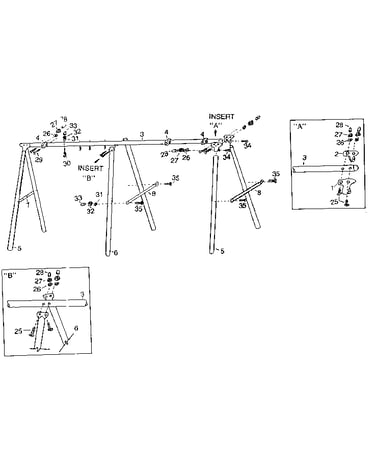 A-frame assembly