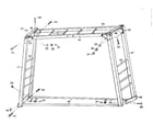 Sears 786720850 ladder assembly diagram