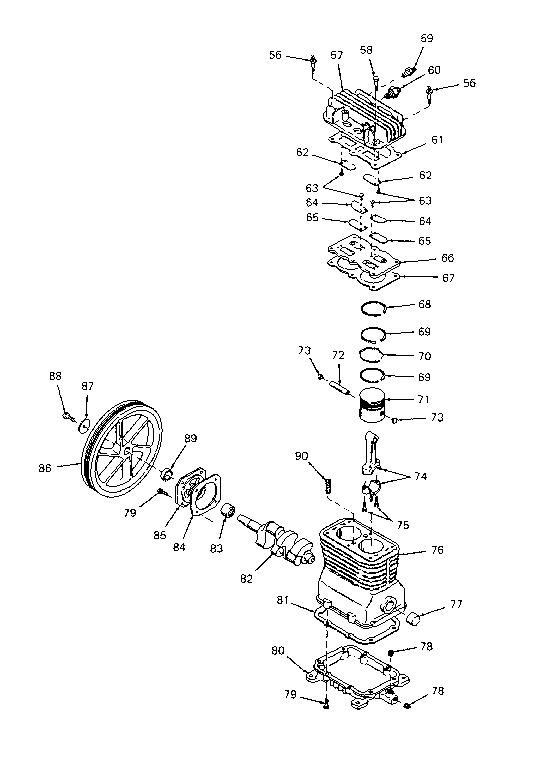 Compressor pump