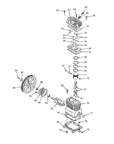 Compressor pump