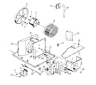 Kenmore 2538750891 electrical system and air handling diagram