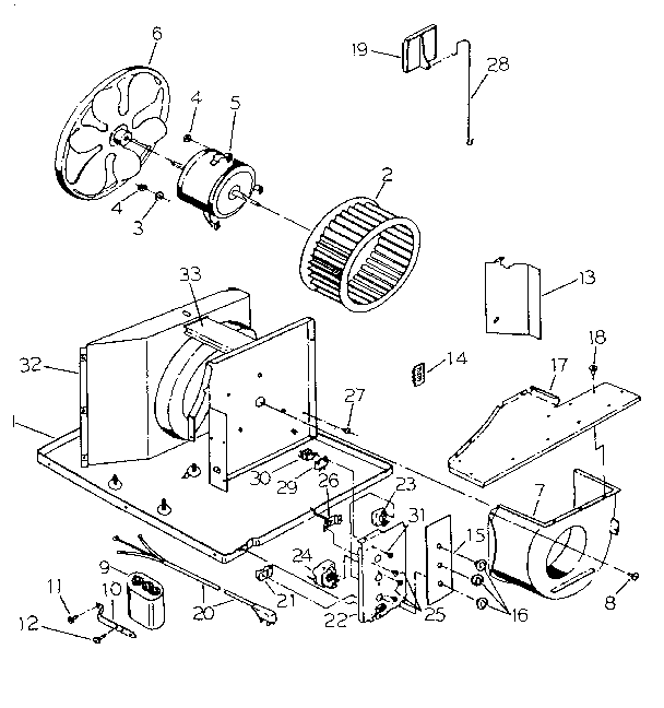 Electrical system and air handling