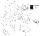 LXI 260505500 cassette deck mechanism diagram