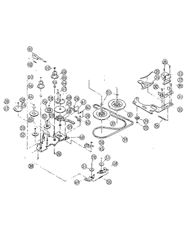 Main gear assembly