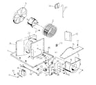 Kenmore 2538761290 electrical system and air handling diagram
