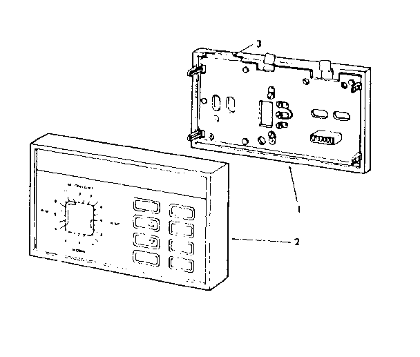 SEARS PROGRAMMABLE "WEEKENDER 11" THERMOSTAT