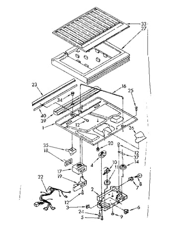 Compartment separator parts