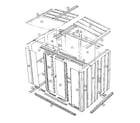 Sears 69768541 replacement parts diagram