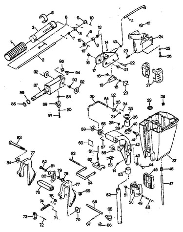 Motor leg