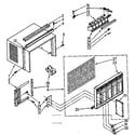 Kenmore 1067790680 cabinet diagram