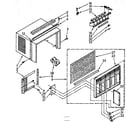 Kenmore 1068710680 cabinet diagram