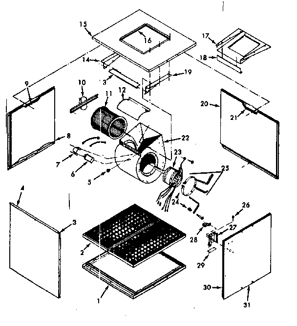 Module blower
