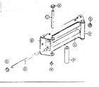 Sears 6603919 roller type fairlead diagram